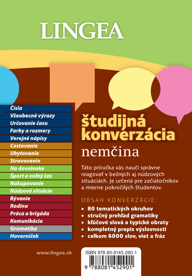 Študijná konverzácia Nemčina